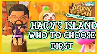 Everything You NEED to Know about Harv's Island & Who To Choose First - New Horizons 2.0 Guide