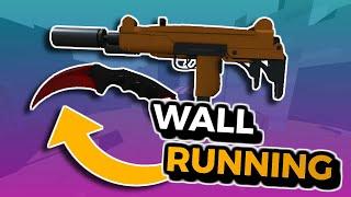 WALL RUNNING/WALL JUMPING IN KRUNKER (New MOVEMENT Technique!)