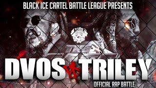 DVOS VS T Riley || Official Rap Battle || Black Ice Cartel || The Cage Resurrection || Battle Rap