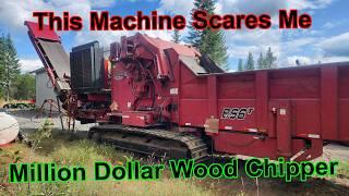 800 Horsepower C18 in a Million $$$ Wood Chipper has serious engine problems.