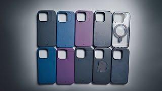 Trying Popular iPhone 15 Pro Cases | Caudabe, Otterbox, Zagg