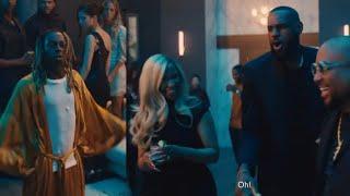 LEBRON & SAVANAH GETS INTO IT! WITH LIL WAYNE! IN COMMERCIAL! HILARIOUS!