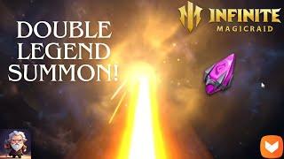 IMR Infinite Magicraid Double Legendary Summons on a decent banner