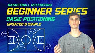 How to referee basketball - Beginner series Ep 1, "Basic positioning and starting a game" (FIBA)