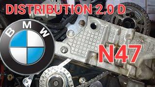 SCHIMB DISTRIBUTIE ORIGINALA ,BMW 2.0D N47 , CEL MAI COMPLET VIDEO DIN ROMANIA