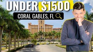 What $1,475 Rent gets YOU in Miami | Coral Gables Apartments Tour