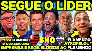 IMPRENSA ESPORTIVA de TODO BRASIL RASGA ELOGIOS ao FLAMENGO! SEGUE o LÍDER! MENGÃO TÁ UMA MÁQUINA