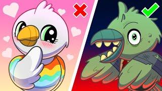 Clyde's Not Scared!  Crayola Scribble Scrubbie Pets | Cartoons for Kids