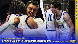 LEGENDARY FINISH!! Bobb's Buzzer Beaters Sends Maysville Past Hartley in Sweet 16 