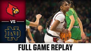 Louisville vs. Notre Dame Full Game Replay | 2024-25 ACC Women’s Basketball