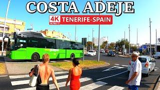 TENERIFE - COSTA ADEJE | What does Main Street look like Now? ️ 4K Walk ● August 2024