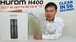 Hurom H400 Easy Clean Juicer Full Review Unboxing Juicing & Sorbet