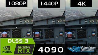 Microsoft Flight Simulator | RTX 4090 | 7950X | 4K - 1440p - 1080p | Ultra Settings | DLSS 3 ON/OFF