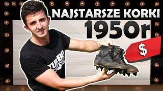 EKSPERYMENT: NAJSTARSZE KORKI PIŁKARSKIE - 1950r!