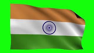 INDIAN FLAG GREENSCREEN FREE TO USE//GREENSCREEN4FUN//