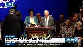 Sid Edwards sworn in as new mayor-present of East Baton Rouge Parish