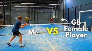 I Trained VS 15-Year-Old GB Padel Player!