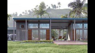 Tropical Thai House- Tropical Climate Environmental Design Principles. Part 2.