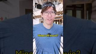 He wanna watch “Minecraft Movie” but his dad is a little… #shorts