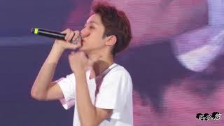 [HD] 171006 WANNA ONE in Taiwan -  라이관린 賴冠霖 laikwanlin RAP (Turn Up)ByYu悠