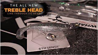 Fishing The NEW TREBLE HEAD LINE THROUGH JIG HEAD by 6th Sense Fishing