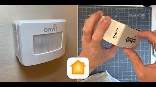 The Onvis SMS1 Motion Sensor for Apple HomeKit