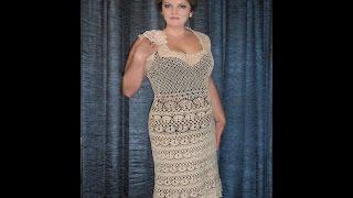 Knitted dresses. Designer Elena Bas.