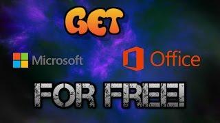 Free Microsoft Office! 100% Legal!