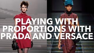 Design Principles for Fashion: PROPORTION (Prada vs Versace Case Study)