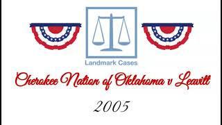 Cherokee Nation of Oklahoma v Leavitt (2005)