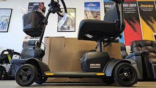 Pride Mobility Elite Traveller 2 Platinum Scooter Unboxing & Setup