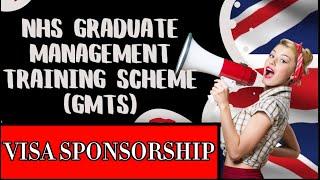 NHS GRADUATE MANAGEMENT TRAINING SCHEME (GMTS), Apply before deadline