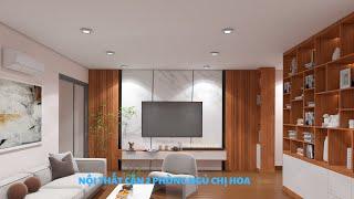 Nội thất 2 phòng ngủ nhà C Hoa