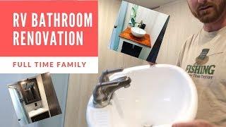 RV Bathroom Renovation // Redbeard Adventure