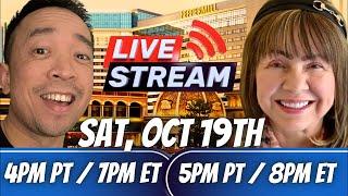 LIVE w/ Dianaevoni @PeppermillResortSpaCasino NEW! LION CASH Slot Machine Debut!