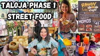 Taloja phase 1 Street food explore | Best Street Food | momo starting from 45 | Oho shawarma