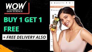 Wow buy 1 get 1 free offer Wow coupon code 2022 Wow buy one get one free Wowskinscience sale #review