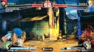 SSFIV ENDLESS BATTLE MATCH JR RODRIGUEZ ( AKUMA ) VS OnlineTony213 ( ABEL ) ON XBOX 360 GAME 1