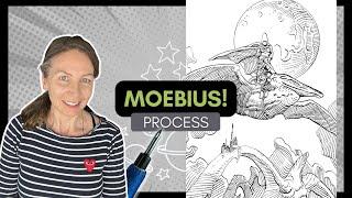 3 Tips from Inking Moebius | Master Study