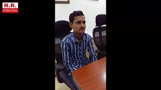 Interview of Cleaner Labour in H.R. International (Head Office) New Delhi India