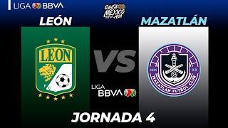 Resumen y Goles | León vs Mazatlán | Liga BBVA MX - Grita México A21 - Jornada 4