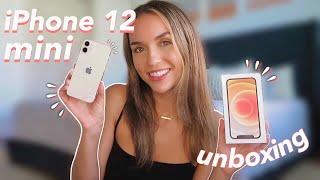 iPhone 12 mini: UNBOXING + set up + first impressions + size comparison!