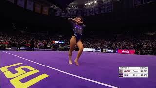 Sierra Ballard Floor LSU vs Ohio State 2024 9.900