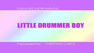 Christmas Carol - Little Drummer Boy (Magic Sing App Karaoke/Instrumental) 