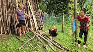 Orphan boy - Goes down to the lake to set traps to catch fish to sell, the old lady's life is hard