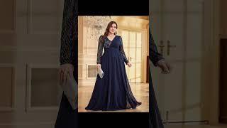 MOST BEAUTIFUL AND GORGEOUS PLUS SIZE MOTHER OF THE BRIDE DRESS 2025|LATEST OUTFIT|PARTY WEAR DRESS