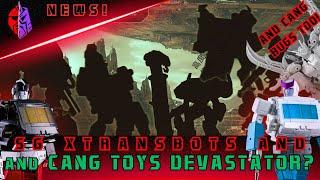 CANG TOYS DEVASTATOR!!! And Insecticons, with X-Transbots Shattered Glass!