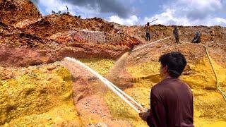 KAYA SESUNGGUHNYA.! KEAHLIAN TINGKAT DEWA..MENEMUKAN EMAS MURNI HASIL TAMBANG | GOLD FOUND IN EARTH