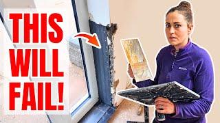 AVOID THIS PLASTERING MISTAKE around door and window reveals!