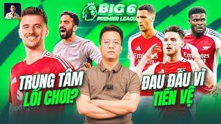 BIG 6 PREMIER LEAGUE: AMORIM SẼ HỒI SINH MASON MOUNT, ARSENAL ĐAU ĐẦU VÌ HÀNG TIỀN VỆ